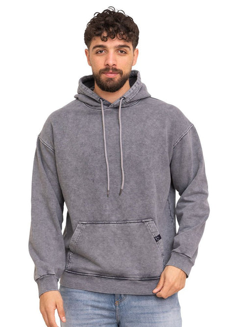 Grey Washed O - S Hoodie - Khotwh
